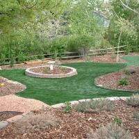 Artificial Grass Carpet Floral City, Florida Design Ideas, Backyard Design