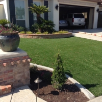 Faux Grass DeFuniak Springs, Florida City Landscape, Small Front Yard Landscaping