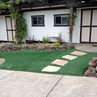 How To Install Artificial Grass West Pensacola, Florida Home And Garden, Front Yard Landscaping