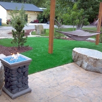 Synthetic Grass Cost Cooper City, Florida Landscape Rock, Front Yard Design