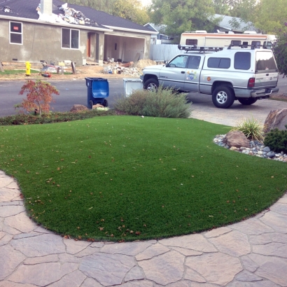 Artificial Grass Fish Hawk, Florida Paver Patio, Front Yard Landscaping Ideas