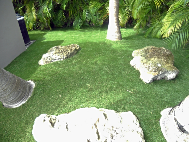 Installing Artificial Grass South Bradenton, Florida City Landscape, Backyards